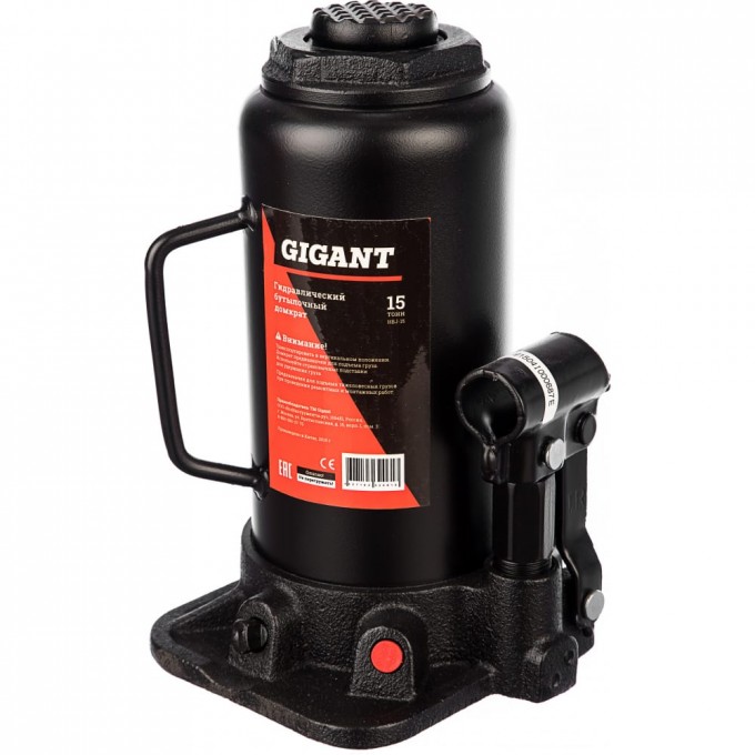 Гидравлический бутылочный домкрат GIGANT HBJ-15 1060598