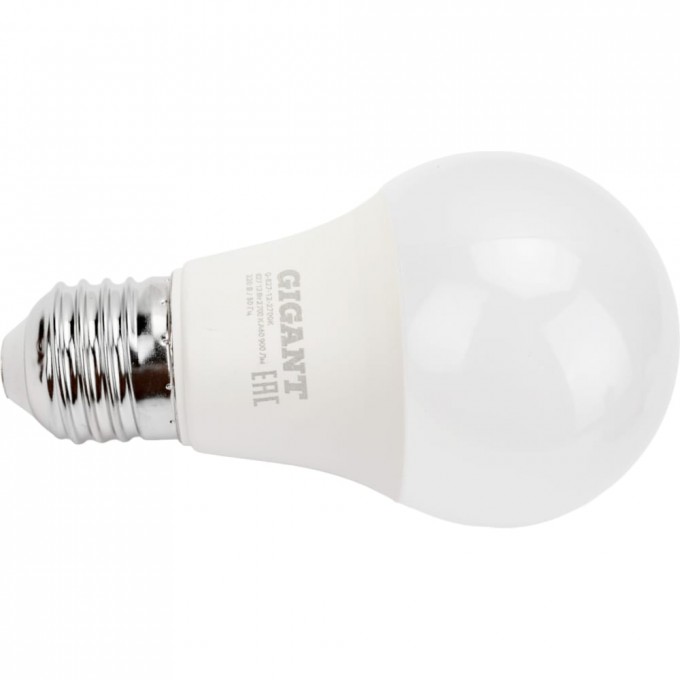 Лампа светодиодная GIGANT G-E27-12-2700K 11825405