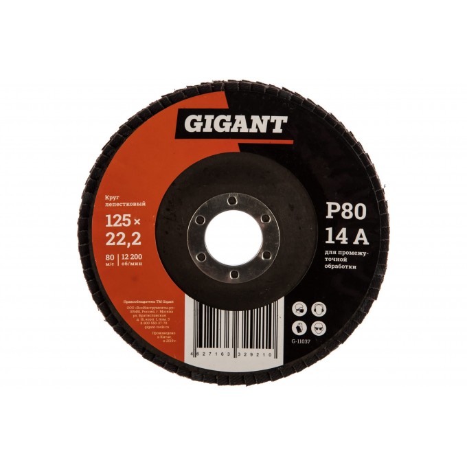Лепестковый круг GIGANT G-11037 15949425