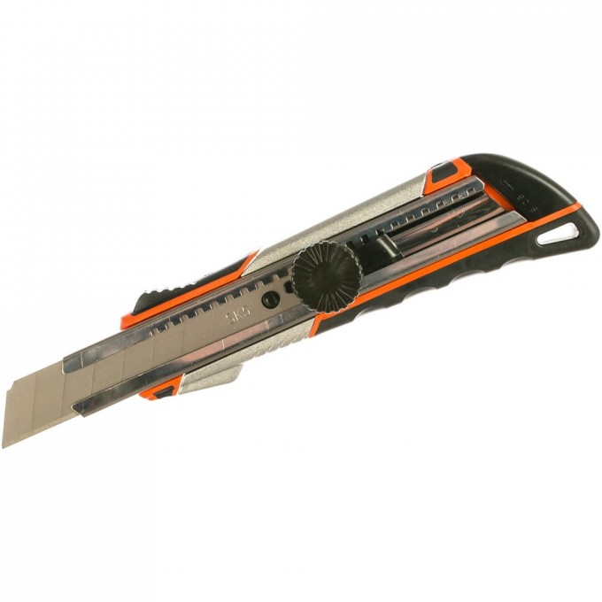 Строительный нож 18 мм, в металлическом корпусе с винтовым фиксатором GIGANT GWK 628 16019548